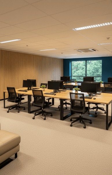 Open space bureaux modernes - PM Cleaning